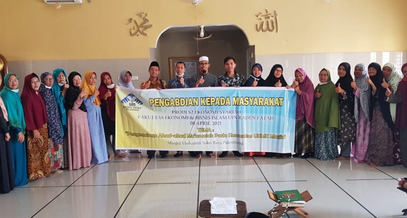 PENGENALAN AKAD-AKAD MU’AMALAH KEPADA KOMUNITAS UMKM MASJID MUHAJIRIN SAKO PALEMBANG